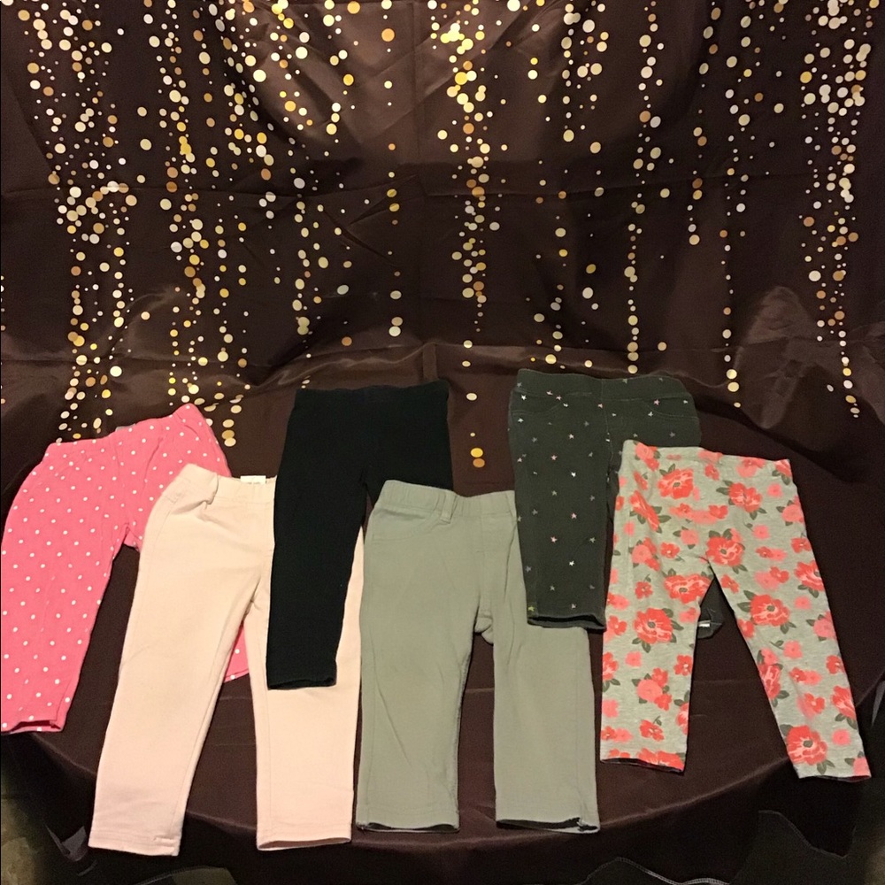 Baby girl pants bundle